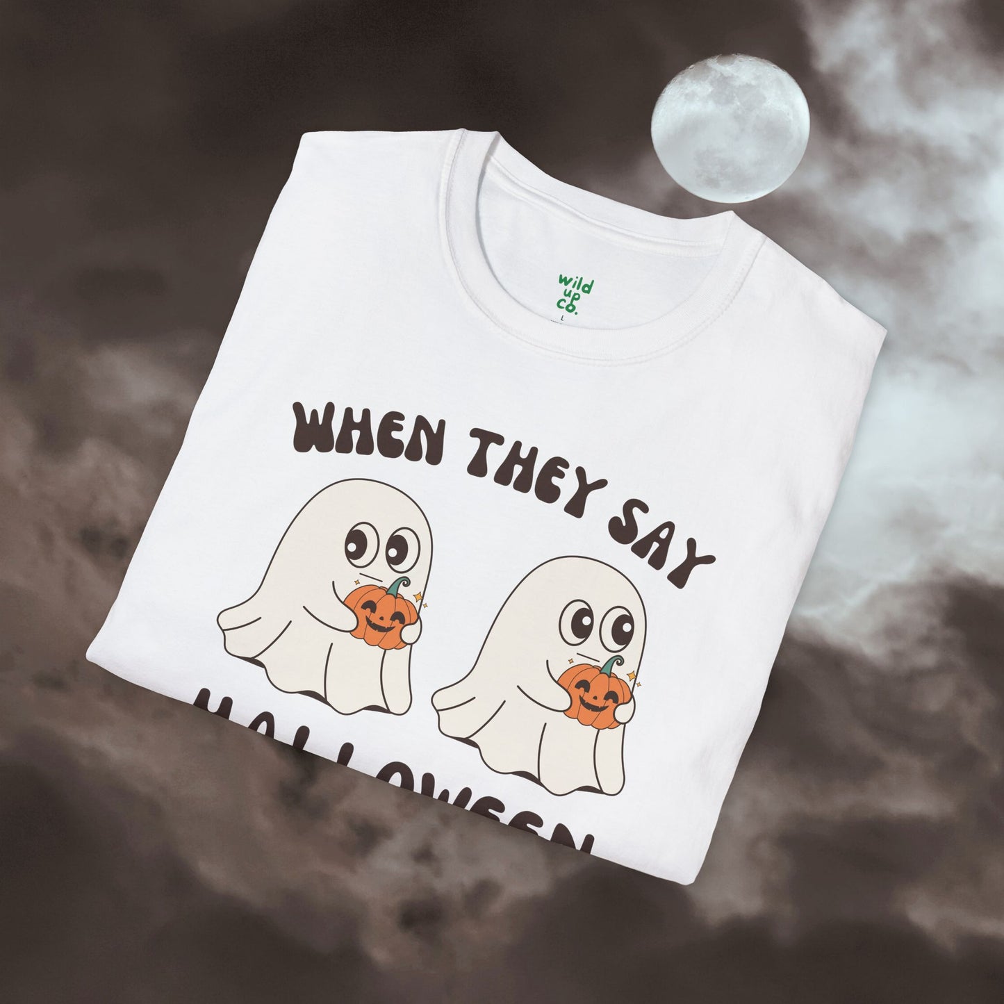 Ghostly Side-Eye Tee