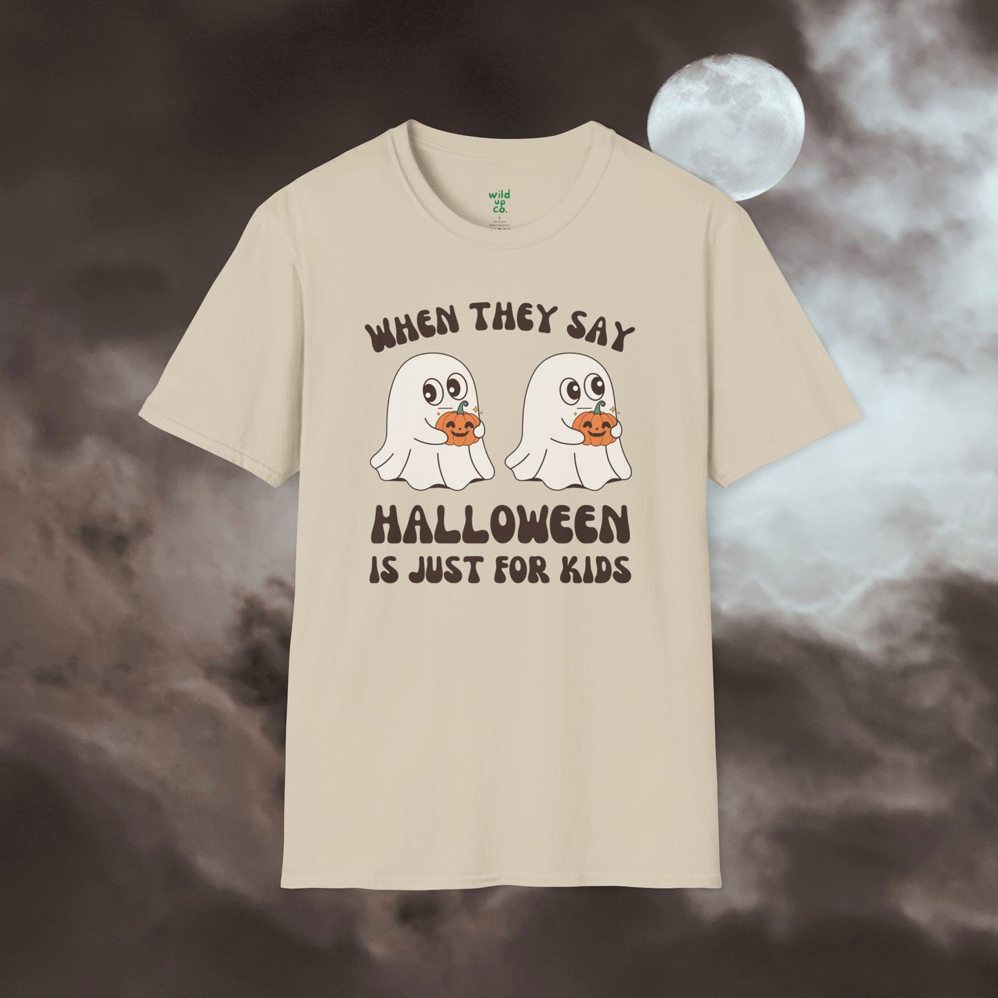 Ghostly Side-Eye Tee
