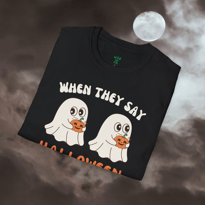 Ghostly Side-Eye Tee