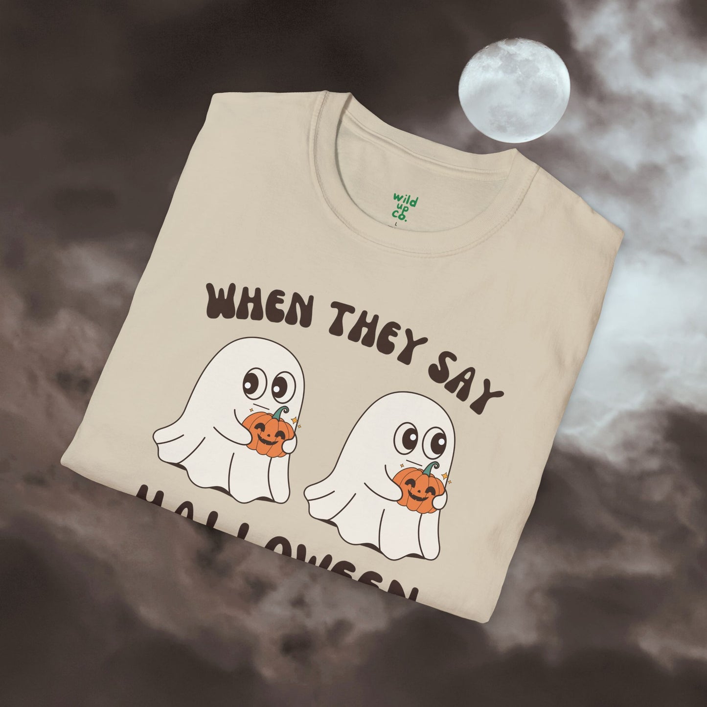 Ghostly Side-Eye Tee
