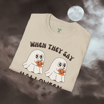 Ghostly Side-Eye Tee