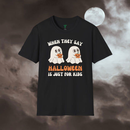 Ghostly Side-Eye Tee