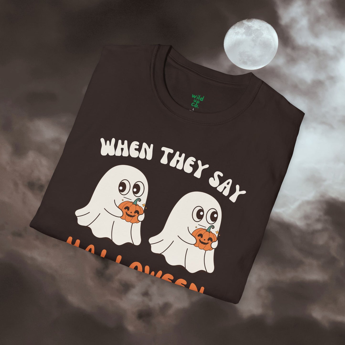 Ghostly Side-Eye Tee