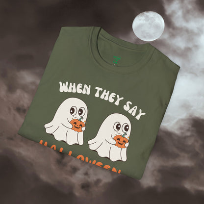 Ghostly Side-Eye Tee