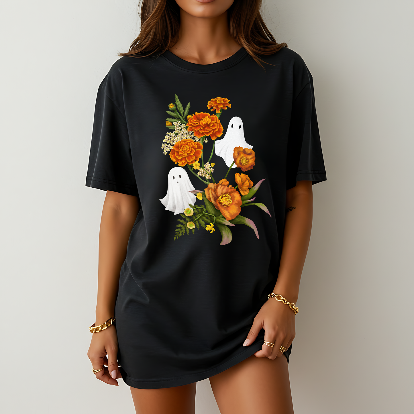 Ghostly Floral Tee
