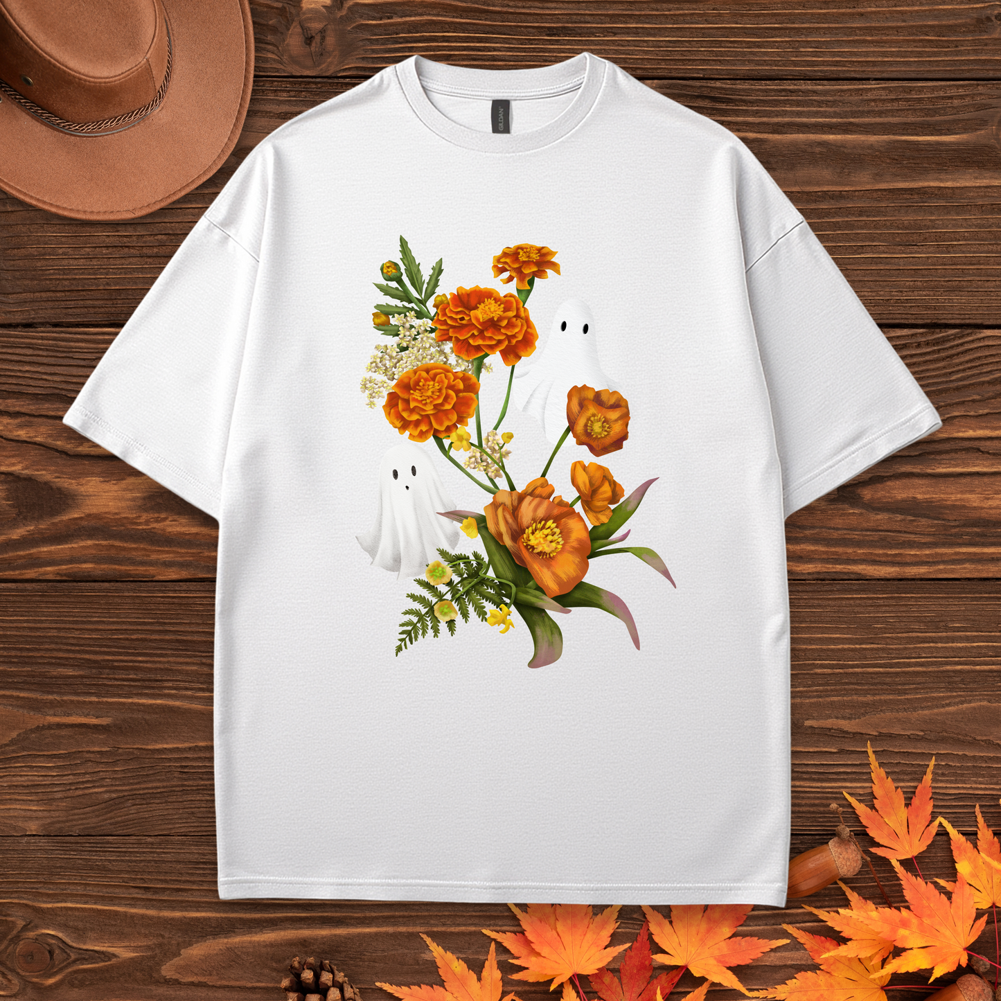Ghostly Floral Tee