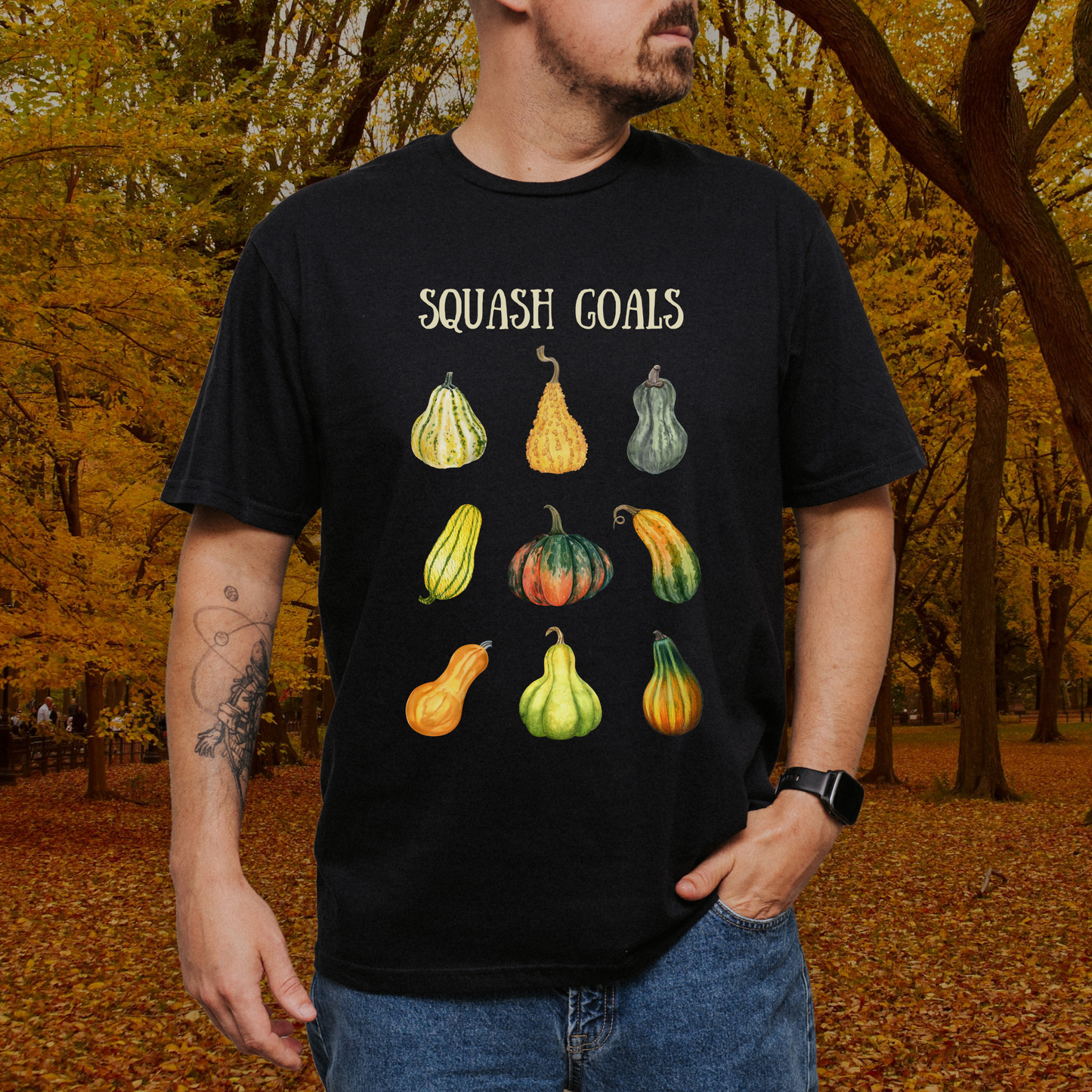 Squash Goals Fall Tee