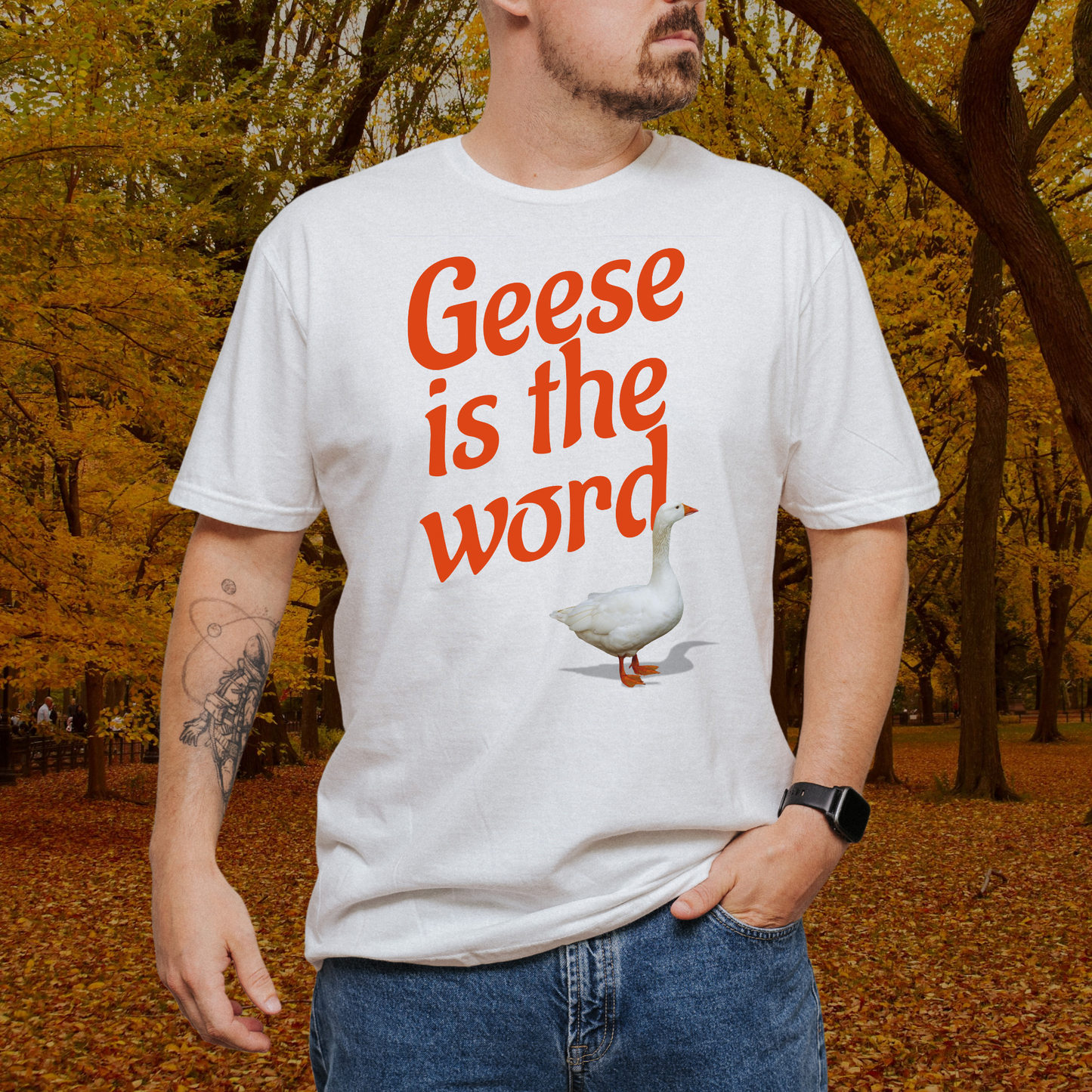Geese Is The Word Tee