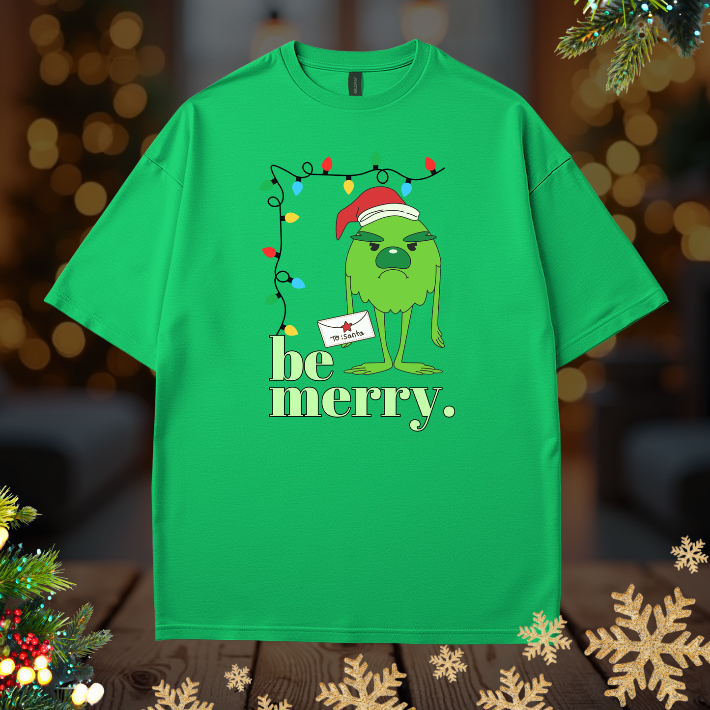 Resting Grinch Face Tee
