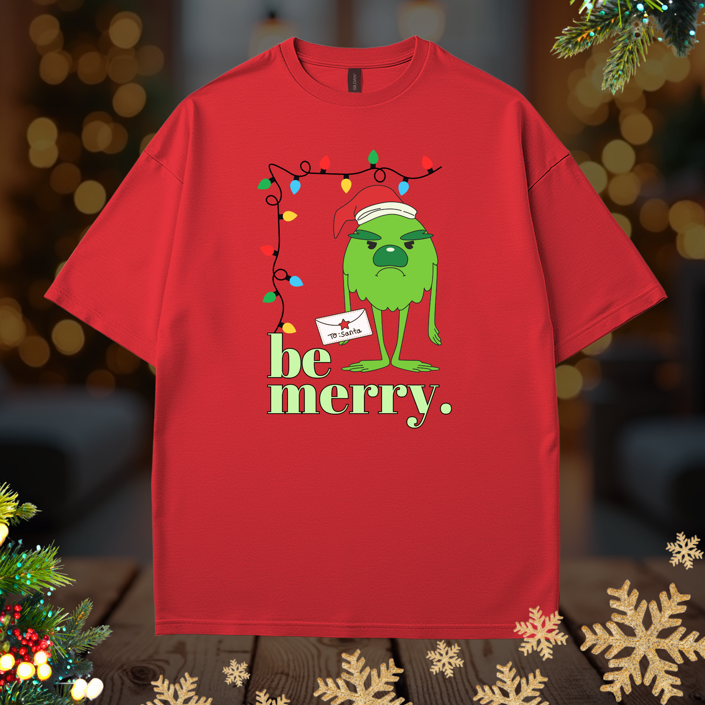 Resting Grinch Face Tee