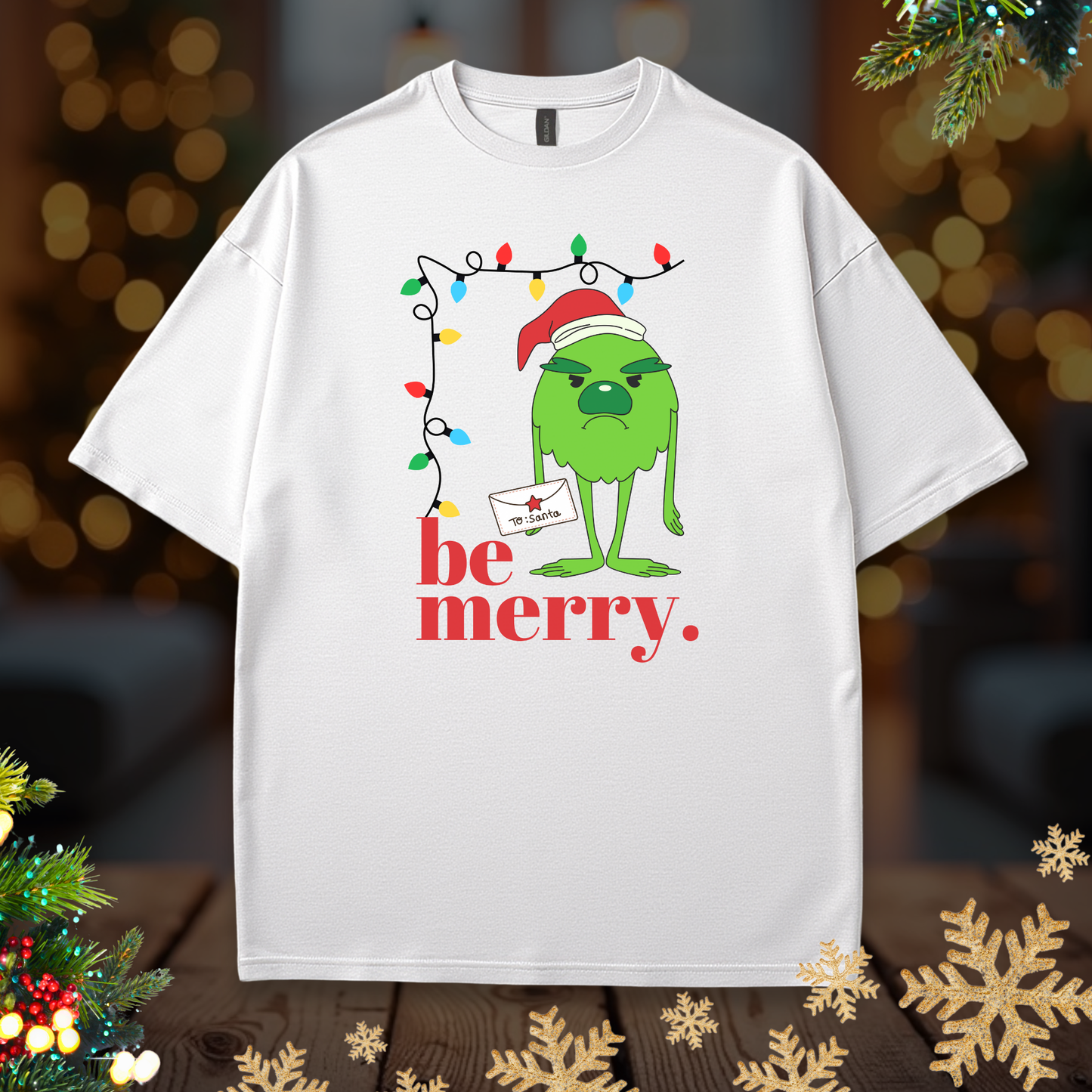 Resting Grinch Face Tee