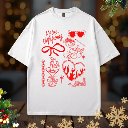 Christmas Doodles Tee