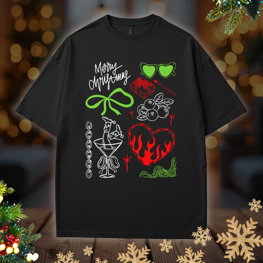 Christmas Doodles Tee