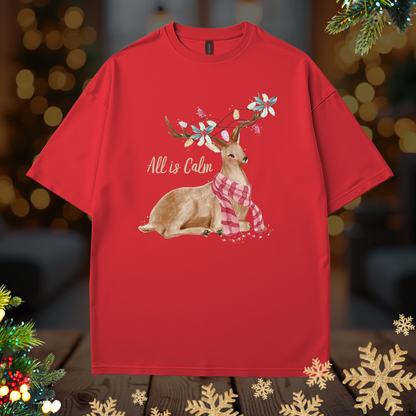 All Is Calm Christmas Tee
