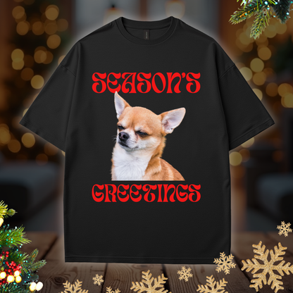 Season’s Greetings Chihuahua Tee
