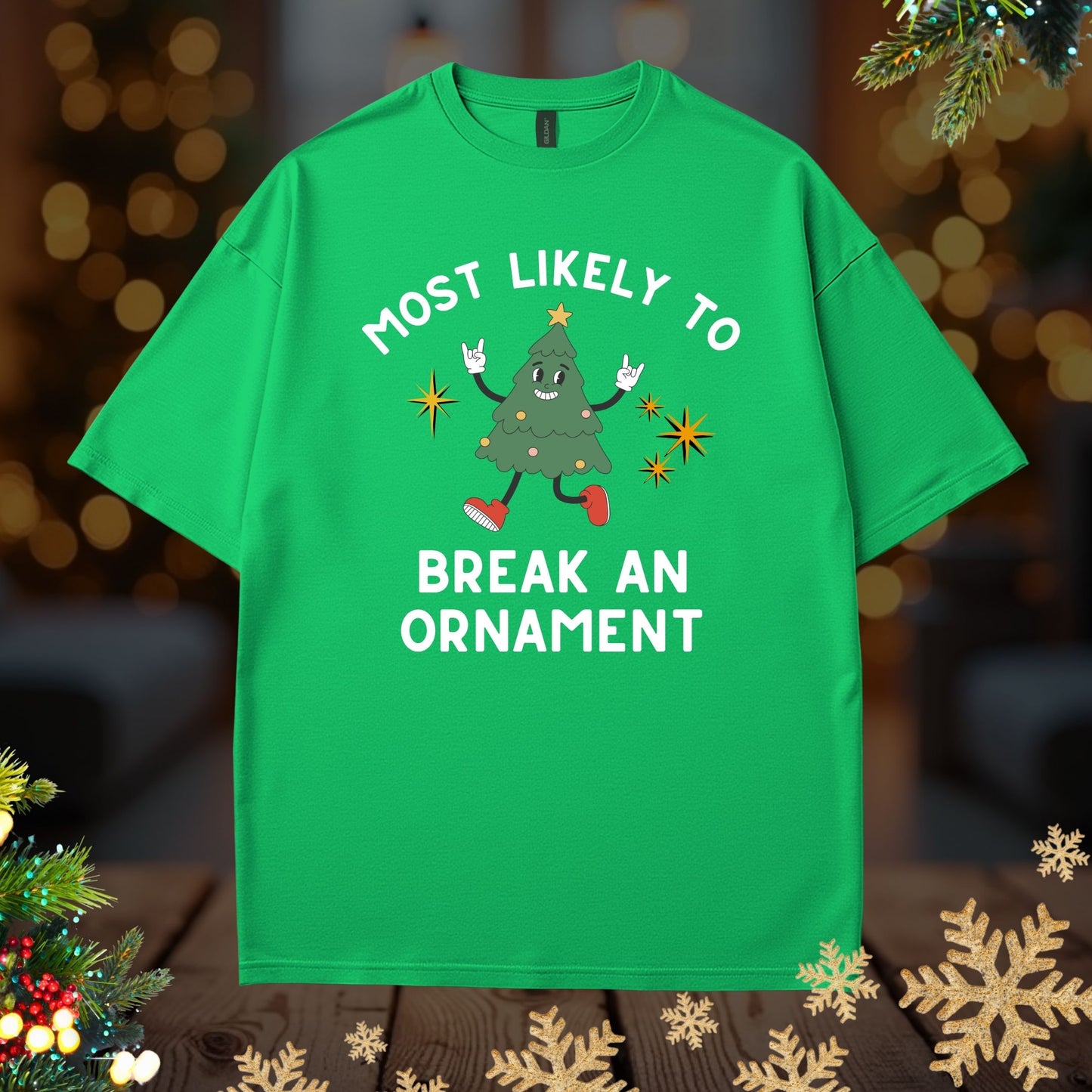'Most Likely To Break An Ornament' Christmas Shirt