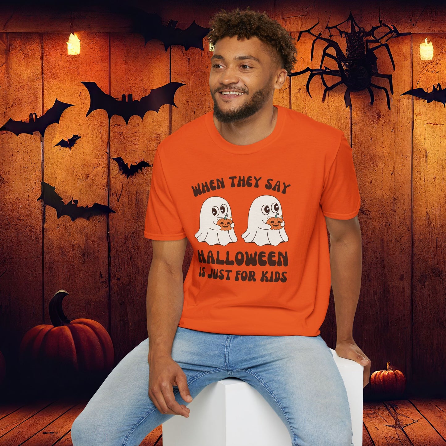 Ghostly Side-Eye Tee