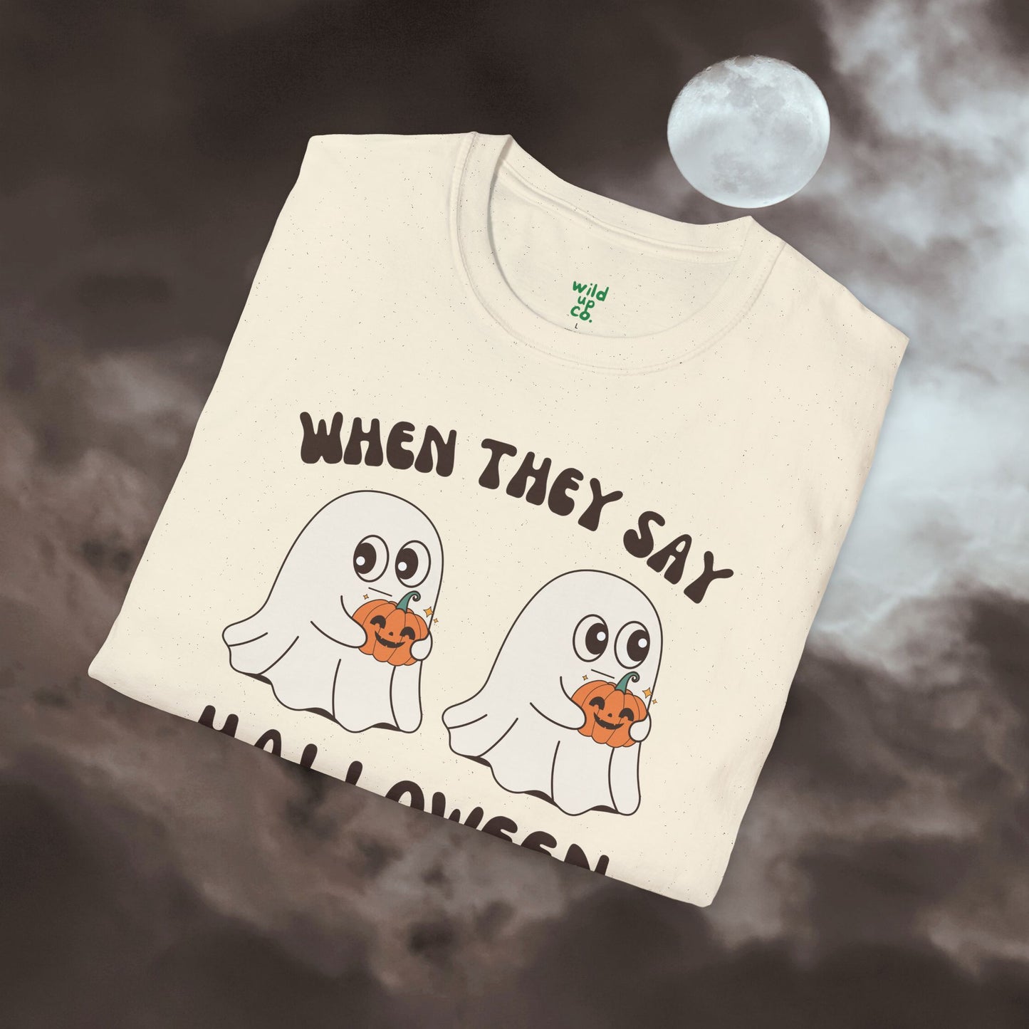 Ghostly Side-Eye Tee