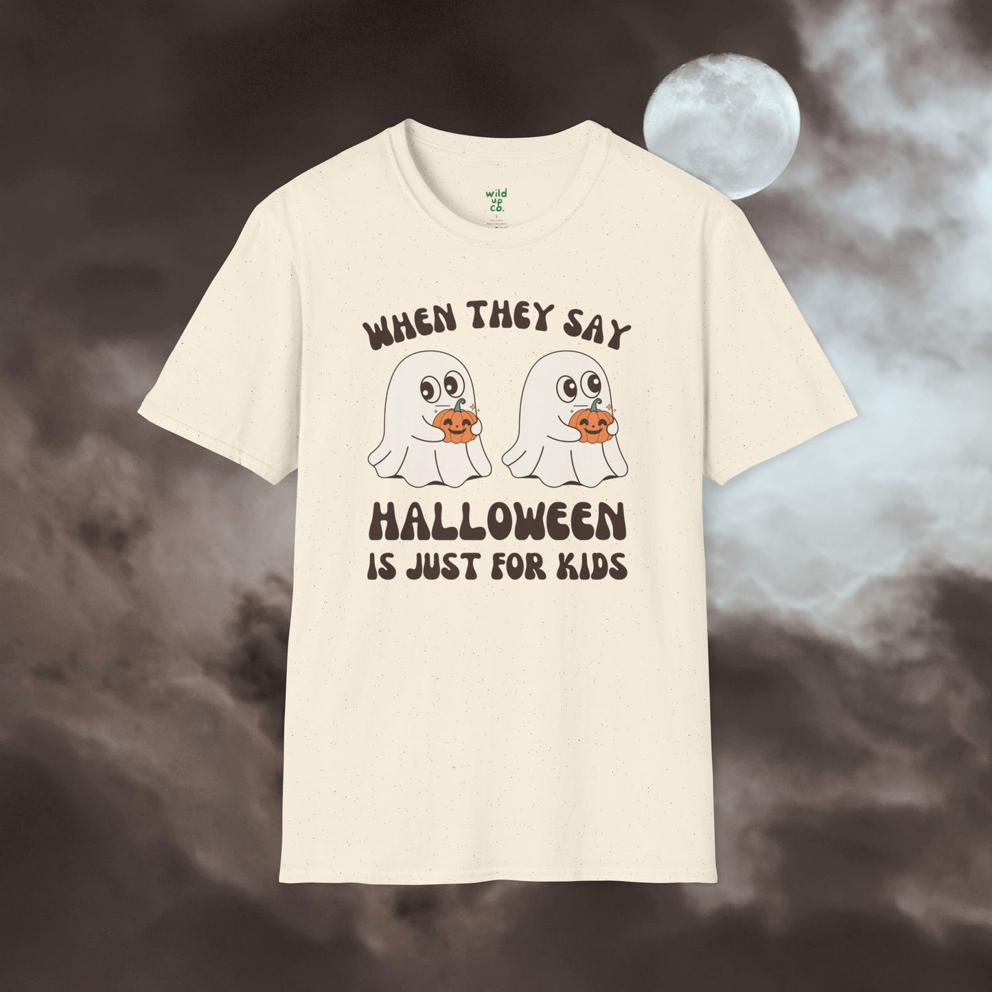 Ghostly Side-Eye Tee