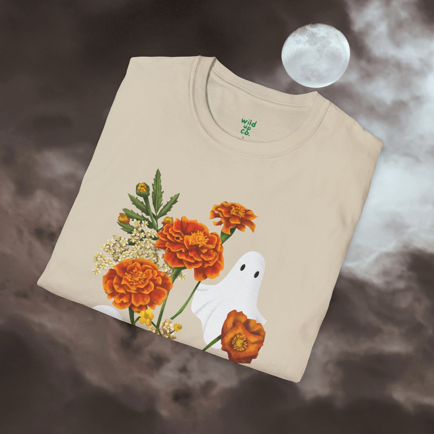 Ghostly Floral Tee