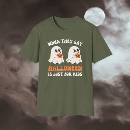 Ghostly Side-Eye Tee