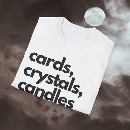 Cards, Crystals, Candles Tee
