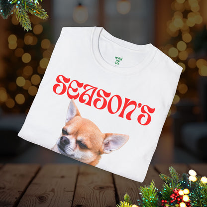 Season’s Greetings Chihuahua Tee