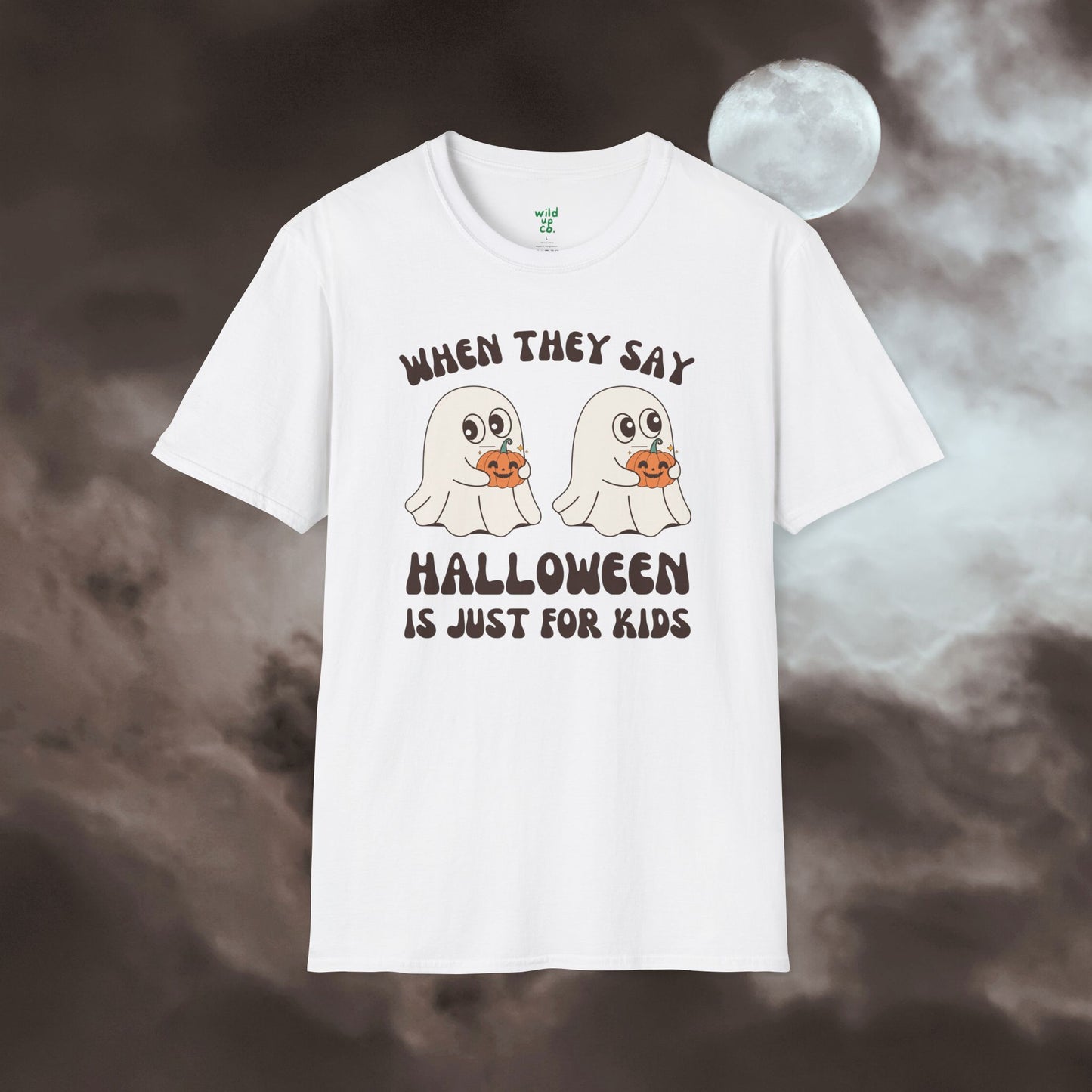 Ghostly Side-Eye Tee