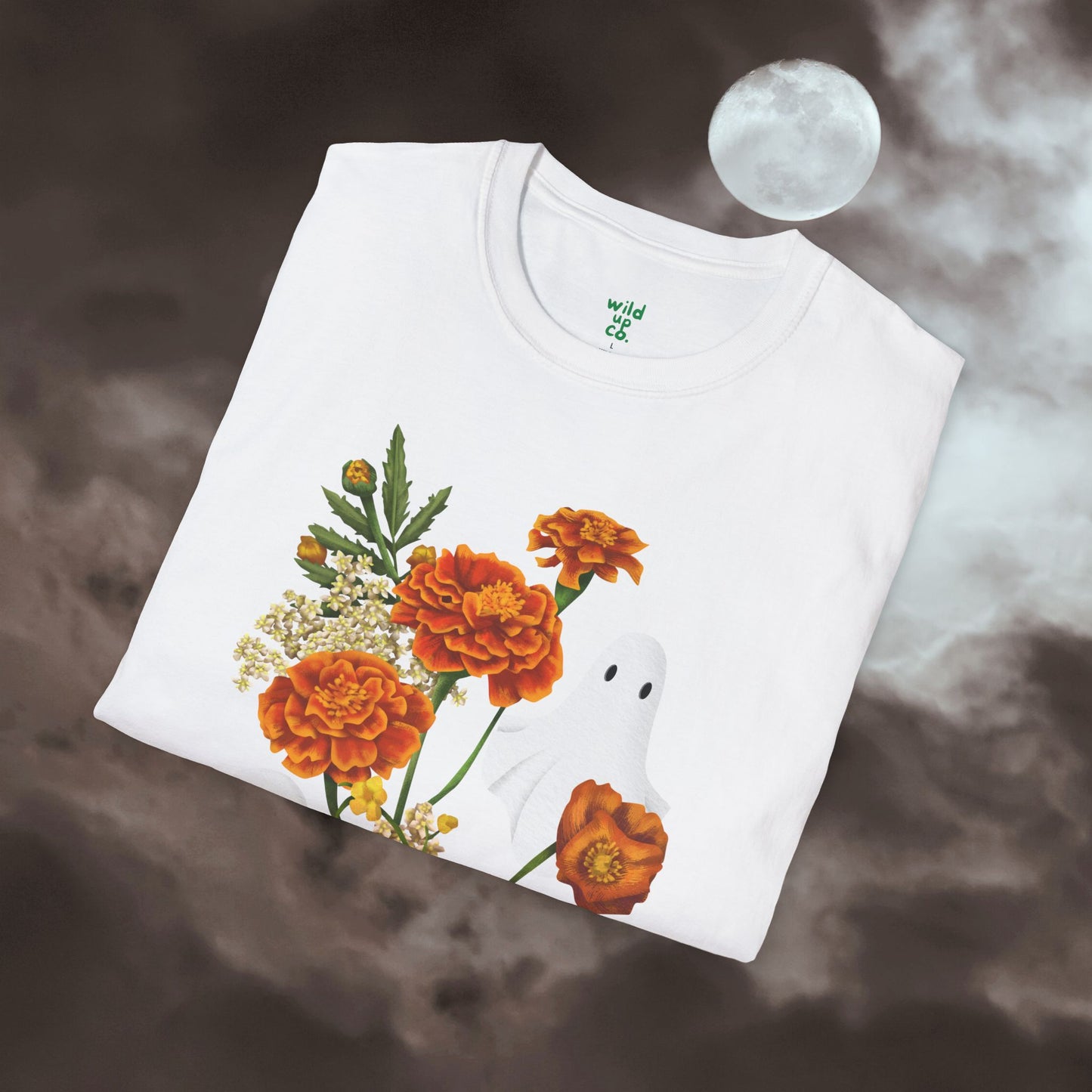 Ghostly Floral Tee